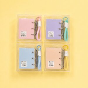 Mini Libreta Acrílica de Viaje con Colgante - Imagen 2