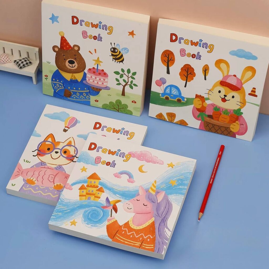 Block para Dibujar Animalitos Kawaii