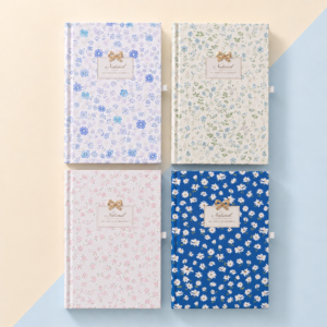 🌸📖 Libreta Tapa Dura Grande Flores A5