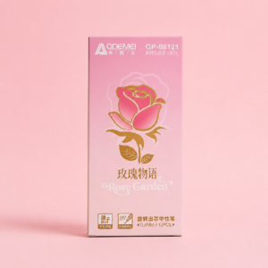 🌹🖊️ Lápices Gel Diseño Rosas 