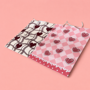 Bolsa de Regalo Corazones Coquette Grande - Imagen 3