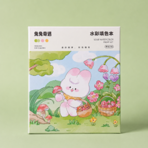 Libro para Colorear en Acuarela kawaii