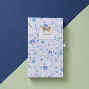 🌸📖 Libreta Tapa Dura Flores Tamaño Bolso - Imagen 4
