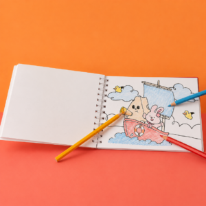 Libro para Colorear Frutitas Kawaii A5 - Imagen 2