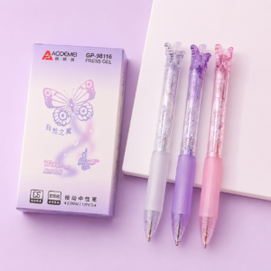 🦋🖊️ Lápiz Gel Mariposa Kawaii - Imagen 3