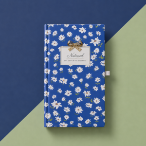 🌸📖 Libreta Tapa Dura Flores Tamaño Bolso - Imagen 5
