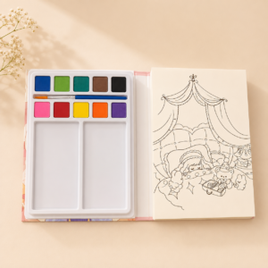 Libro para Colorear en Acuarela Princesa Encantada - Imagen 3