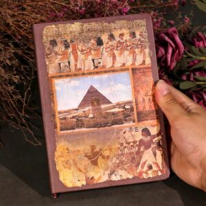 Libreta Vintage Arte Egipcio Antiguo - Imagen 4