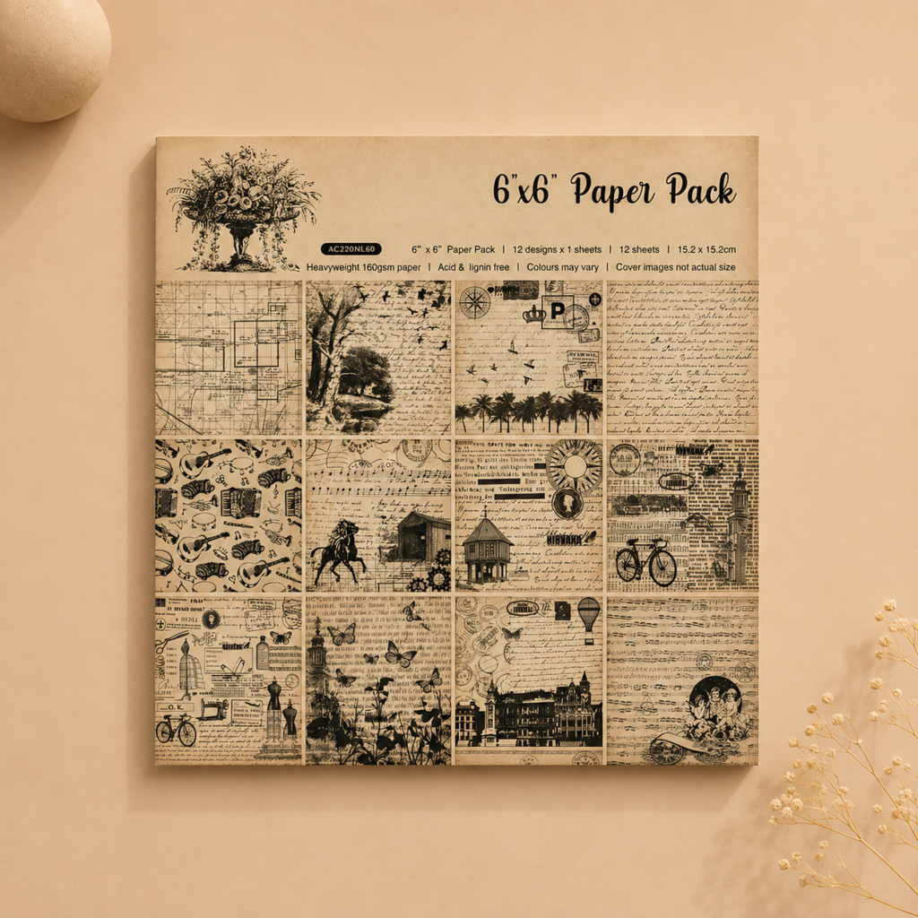 Set de Papeles Decorativos Historias Vintage