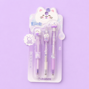 Set de 3 Lápices Borrables Cat Dreams