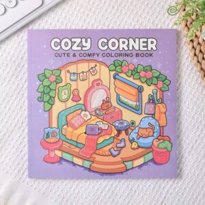 Libro para Colorear Gatitos y Kawaii | 50 Hojas para Pintar - Imagen 12
