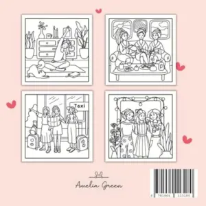Libro para Colorear Gatitos y Kawaii | 50 Hojas para Pintar - Imagen 5