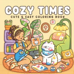 Libro para Colorear Gatitos y Kawaii | 50 Hojas para Pintar
