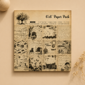 Set de Papeles Decorativos Historias Vintage - Imagen 3